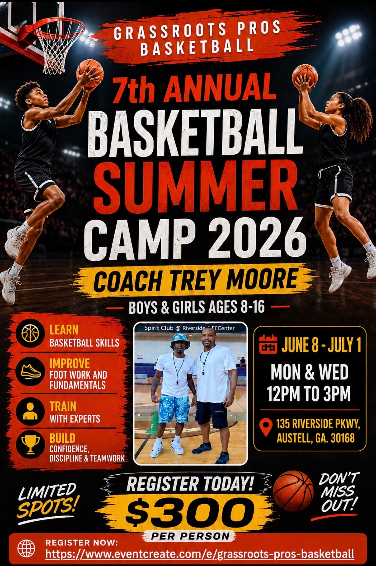 GrassRoots Pros Summer Basketball Camp