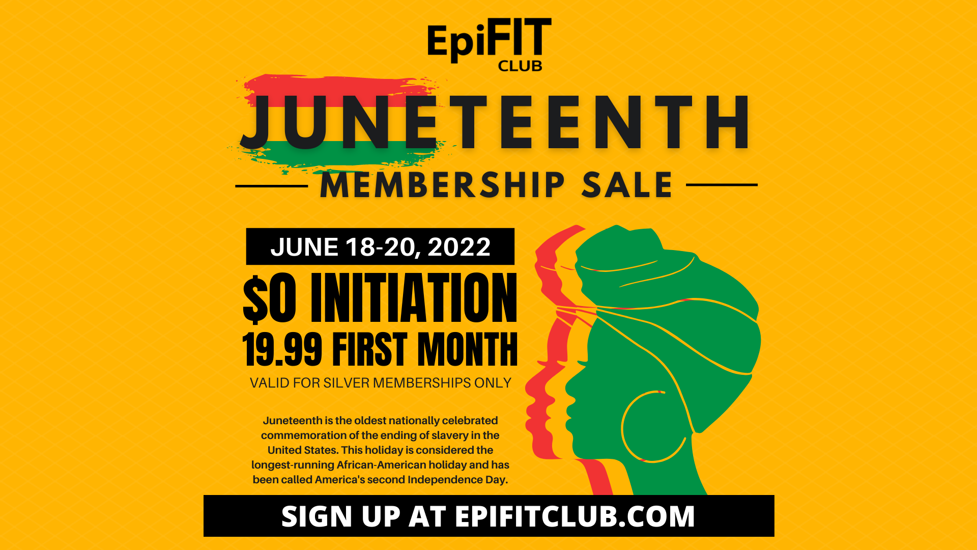 Juneteenth EpiFIT Sale (Video) (1)